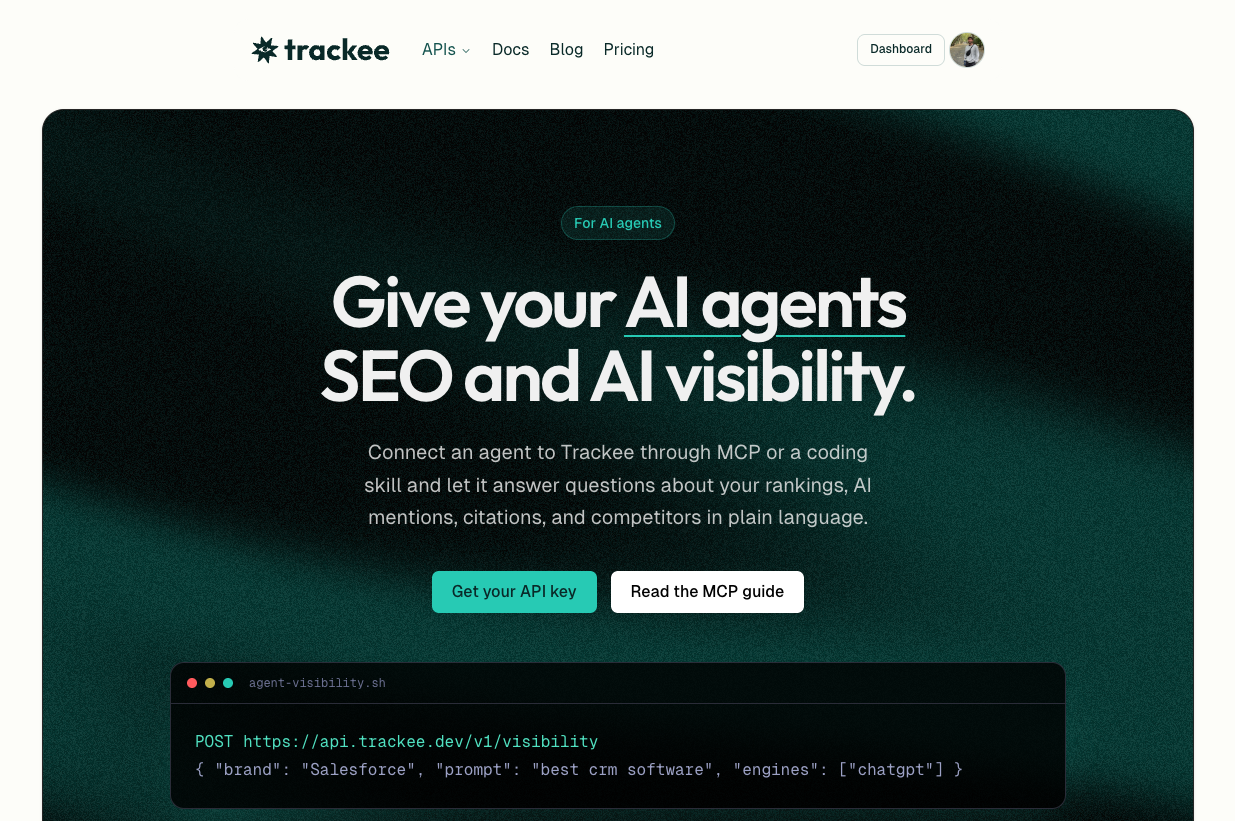 Give your AI agents SEO and AI visibility