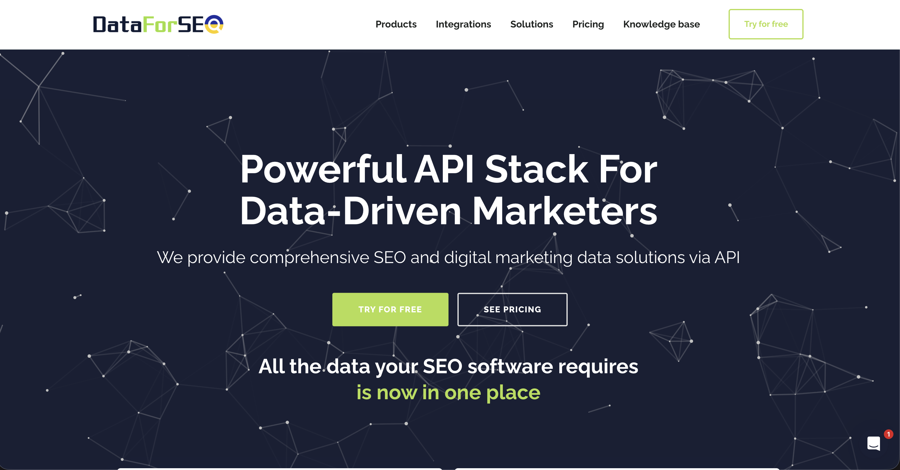 DataForSEO screenshot