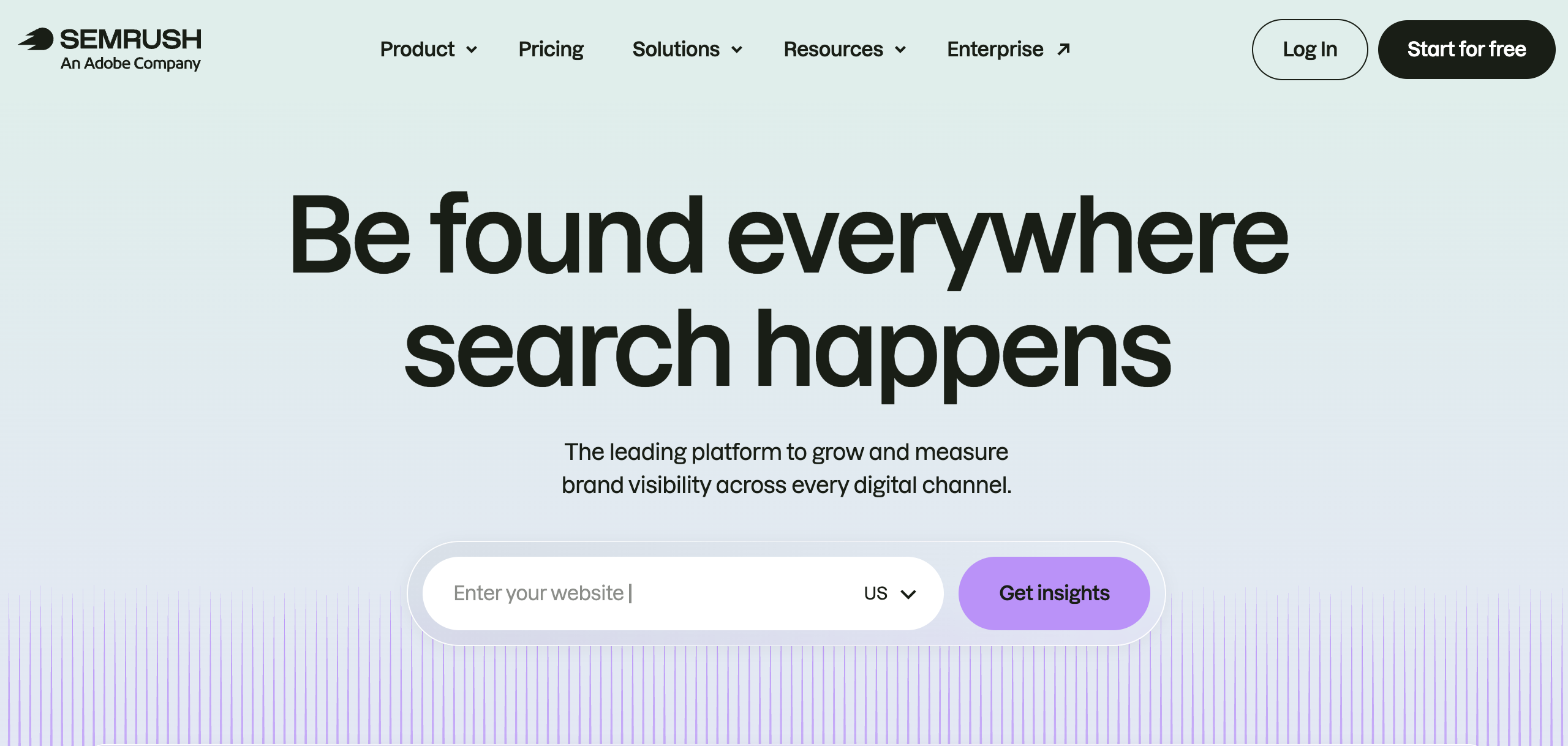 Semrush screenshot
